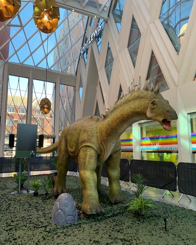 🦕 Have you met Victoria and Tori yet? 🦖

The Leeds Jurassic Trail is back and better than ever for some free family fun this summer! Start your trail with us and park for just £5 all day when you get five stamps or more on your map! 

Our amargasaurus, Victoria, is chatting away outside @johnlewis in Victoria Gate and the cutest dinosaur on the trail - our baby Triceratops, Tori - is finding her feet outside @berrysjewellers in Victoria Quarter! 💚

Then get out into the city and start your roarsome trail! 

Kids eat free @issholds 🍱 and @east59thlds 🍔 or stop for a quick bite and a coffee @rabbithole.coffee ☕️ 

#LeedsJurassicTrail3 #VictoriaLeeds