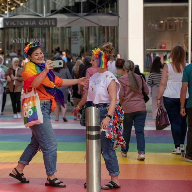 Enjoy that Leeds? We certainly did... 🏳‍🌈

Swipe to check out some of our favourite pics from #LeedsPride this weekend 👉 📸

Still haven't checked out our giant pride flag floor mural yet? There's still time to snap a selfie on Sidney Street! Don't forget to mention us in your photos with #SeeYouOnSidneyStreet to feature on our feed and in our stories!