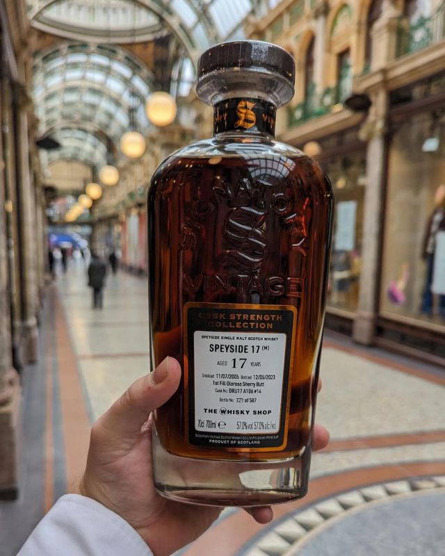 If you sip & savour your scotch and are looking for something special, our friends at @thewhiskyshop_leeds have compiled a list of the whiskies worth a try this weekend 👇🏼  🥃 Signatory Vintage Speyside 17 Year Old  Specially bottled for The Whisky Shop from a single Oloroso Sherry Cask that only produced 587 bottles!  🥃 Nikka From The Barrel  An ever popular blend of malt and grain whiskies from one of Japan’s most well-known whisky makers.   
🥃Glenturret 10 Year Old Peat Smoked  This 10 year old single malt whisky is from Scotland’s oldest working distillery, nestled in the Highlands and founded in 1763. Expect flavours of dark wood smoke, salted caramel and wood spices which linger on long after the last sip.
 
🥃Widow Jane 10 Year Old Bourbon  This bourbon hails from Brooklyn, New York and is made in truly small batches, only ever combining 5 casks at a time. Expect those classic bourbon flavours of caramel, vanilla and demerara sugar alongside sandalwood and tobacco.
 
🥃 Arran Port Cask Finish  From the remote Isle of Arran on the West coast of Scotland comes this powerful Port Cask Finished Whisky. Bottled at a respectable 50% abv, expect flavours of dried fruits alongside chocolate and hazelnut combined with lots of lovely baking spices.