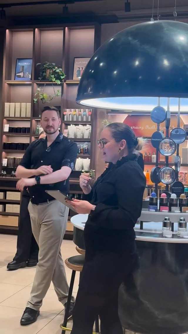 Take a look inside a @moltonbrown fragrance masterclass…

Explore the Molton Brown fragrances in more depth and find your true scent in these ticketed events, including refreshments, sweet treats and goody bags!

⏱️The next Fragrance Masterclass is on the 6th Nov, more details on our website!