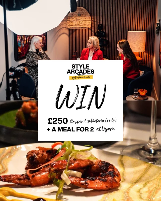 Style Arcades is turning one! 🎉

To celebrate one year of episodes, incredible guests and exciting stories, we’re giving one of you the chance to win a gift voucher worth £250 to spend in Harvey Nichols or John Lewis and a meal for two in Uyare! 

To enter, all you have to do is:
• Follow our podcast @stylearcadespodcast and @uyare.leeds 
• Subscribe to Style Arcades on YouTube (click the link in our bio for ease!)
• Comment on our latest episode on YouTube who your favourite guest is from the past year

🔔Winner announced 24th March, good luck!